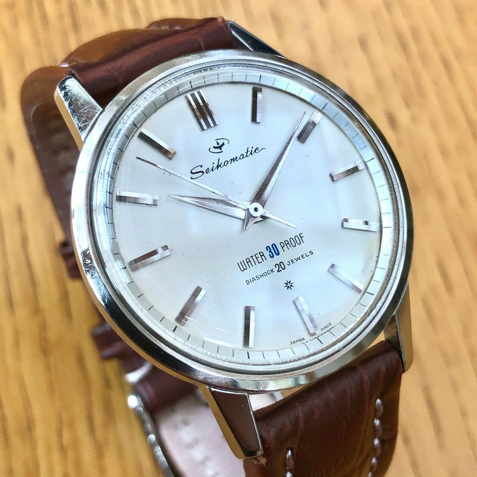 Seiko Vintage Automatic Seikomatic 30 Proof 20 Jewels J13044E 