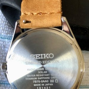 FS: Seiko SBTM299 Atomic Solar Titanium Limited Edition JDM 140th  Anniversary Model Asking $199 | WatchCharts