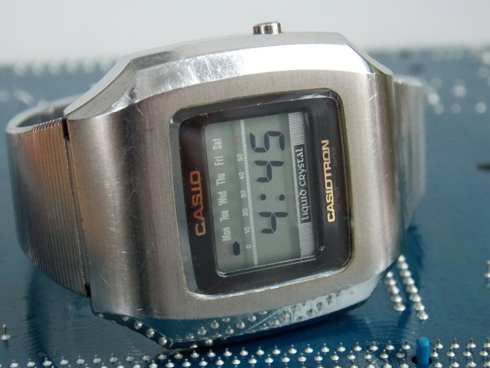 CASIO Casiotron 04-502 Digital LCD Quartz watch | WatchCharts