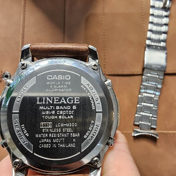 CASIO LINEAGE WAVEセプターMULTI BAND 6 6本セット WTS] JDM Casio Lineage Multi Band 6 Waveceptor LCW M300. The