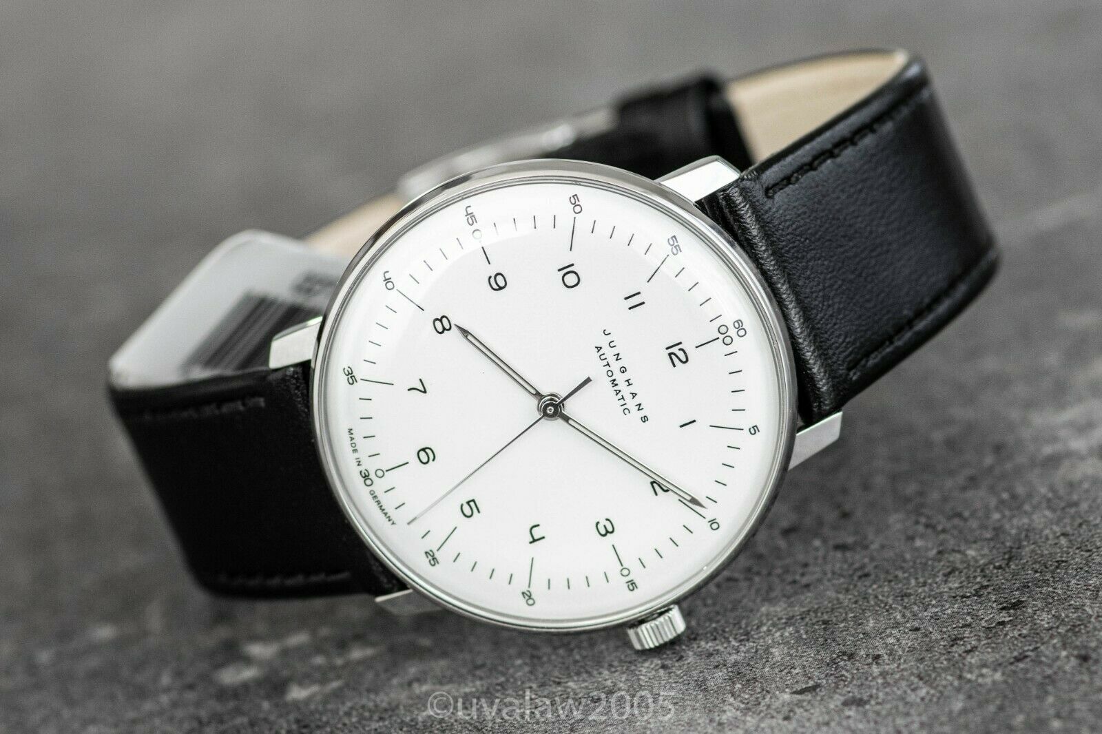 Junghans Max Bill Automatic White Dial Watch 027 3500.04 Two