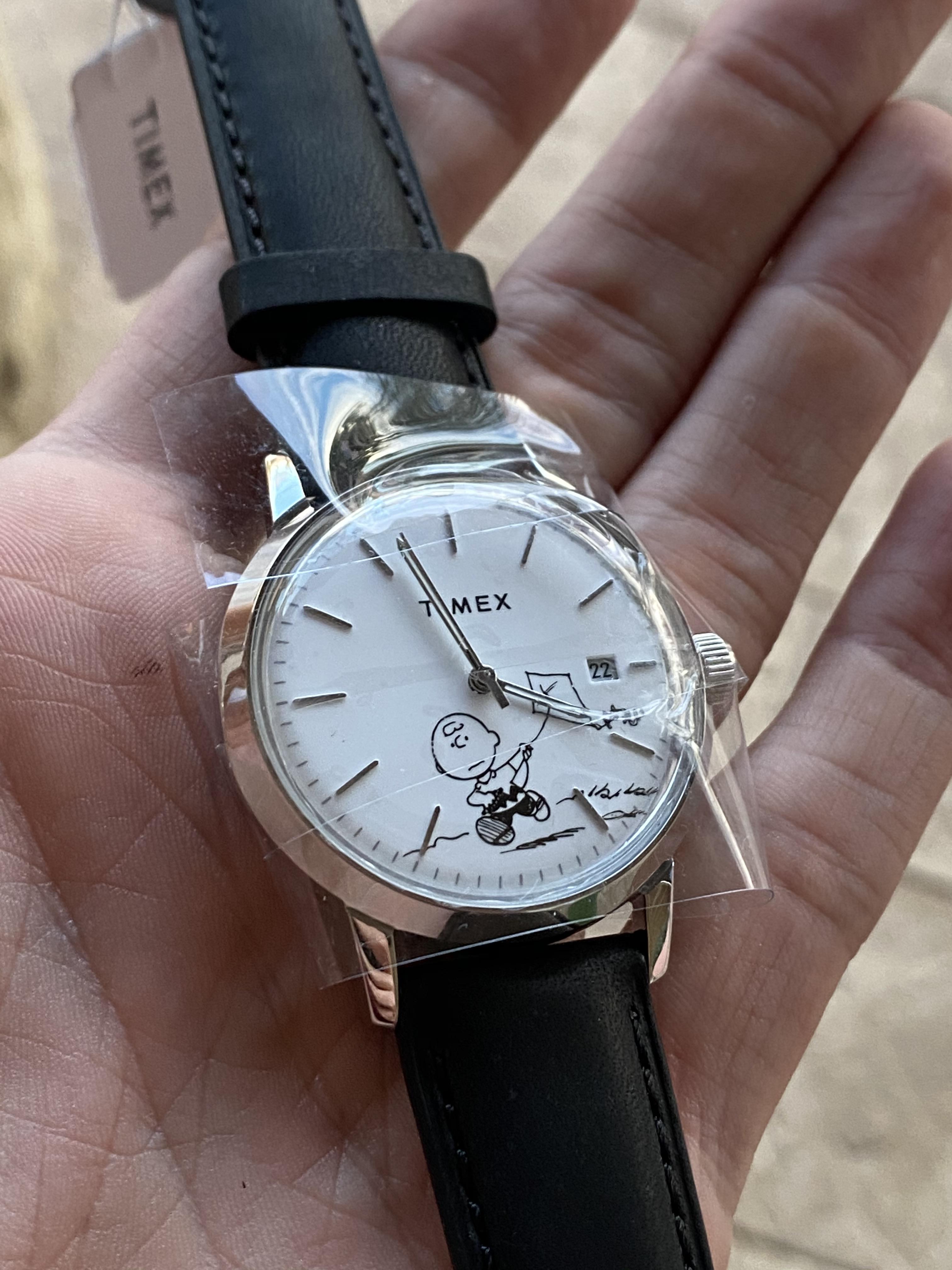 Timex shop peanuts marlin