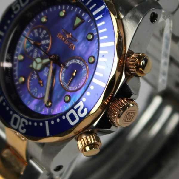 Invicta Series II Day/Date + Military Time Two-Tone Dive Watche 3787 ...