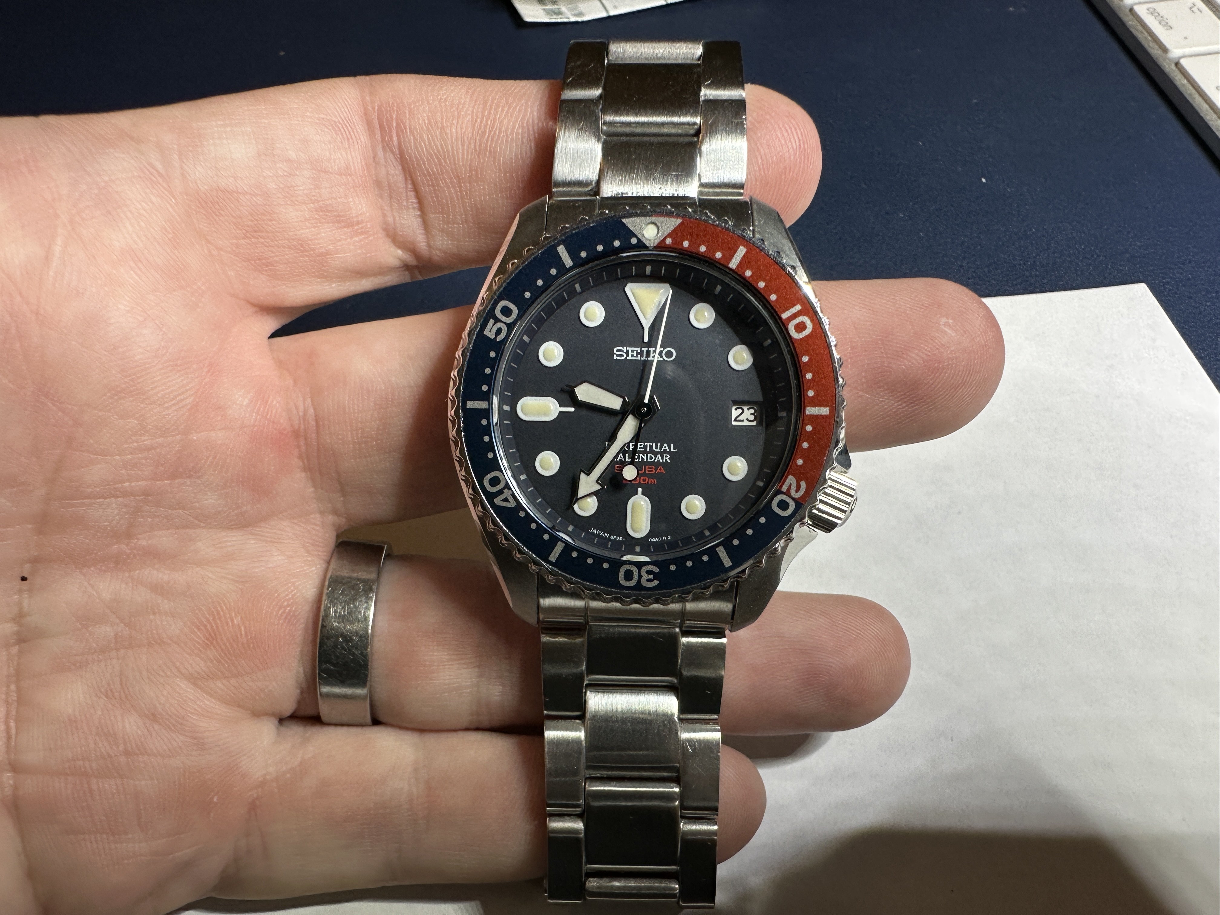 Seiko diver hotsell perpetual calendar