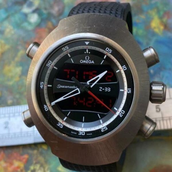OMEGA SPEEDMASTER SPACEMASTER Z33 325.92.43.79.01.001 TITANIUM GENUINE