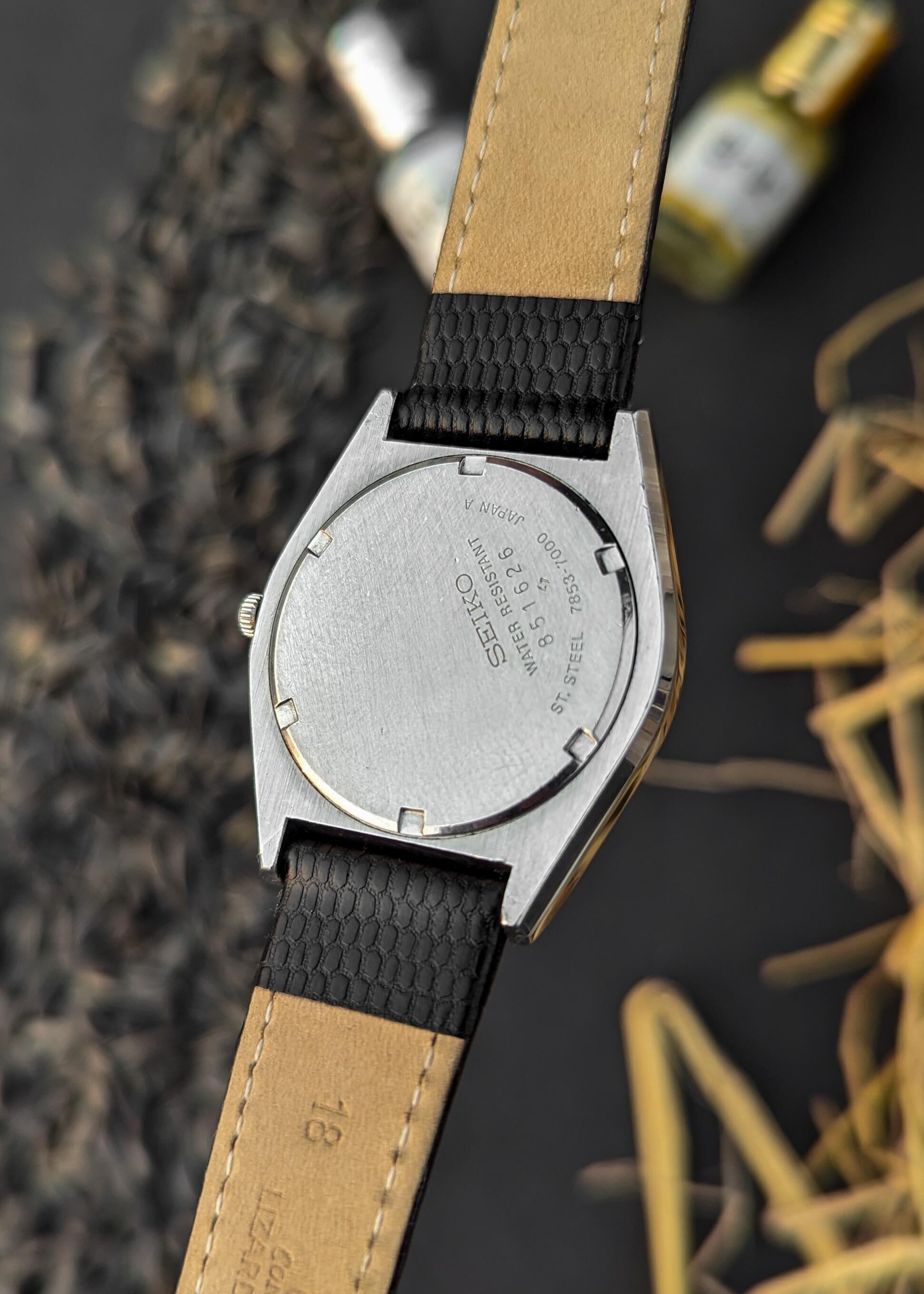 WTS] Vintage SEIKO LORD Quartz - Ref.7853-7000 - Sand-dust Dial 
