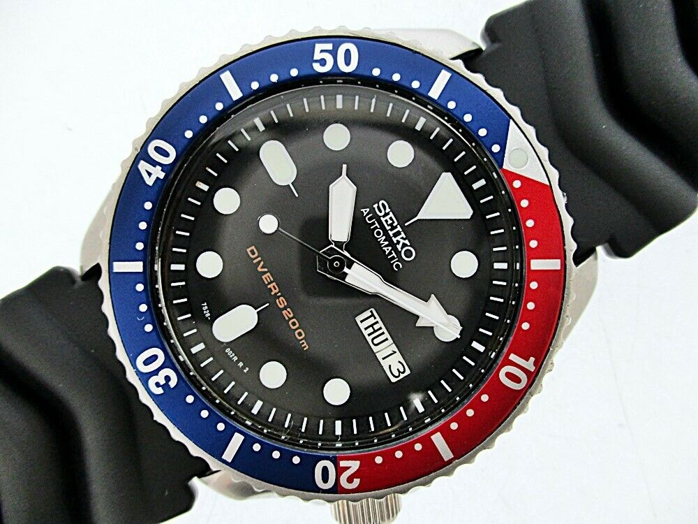 97' SEIKO 7S26 0020 SKX007 AUTOMATIC MENS PEPSI DAY DATE 734166 DIVE WATCH  NR | WatchCharts