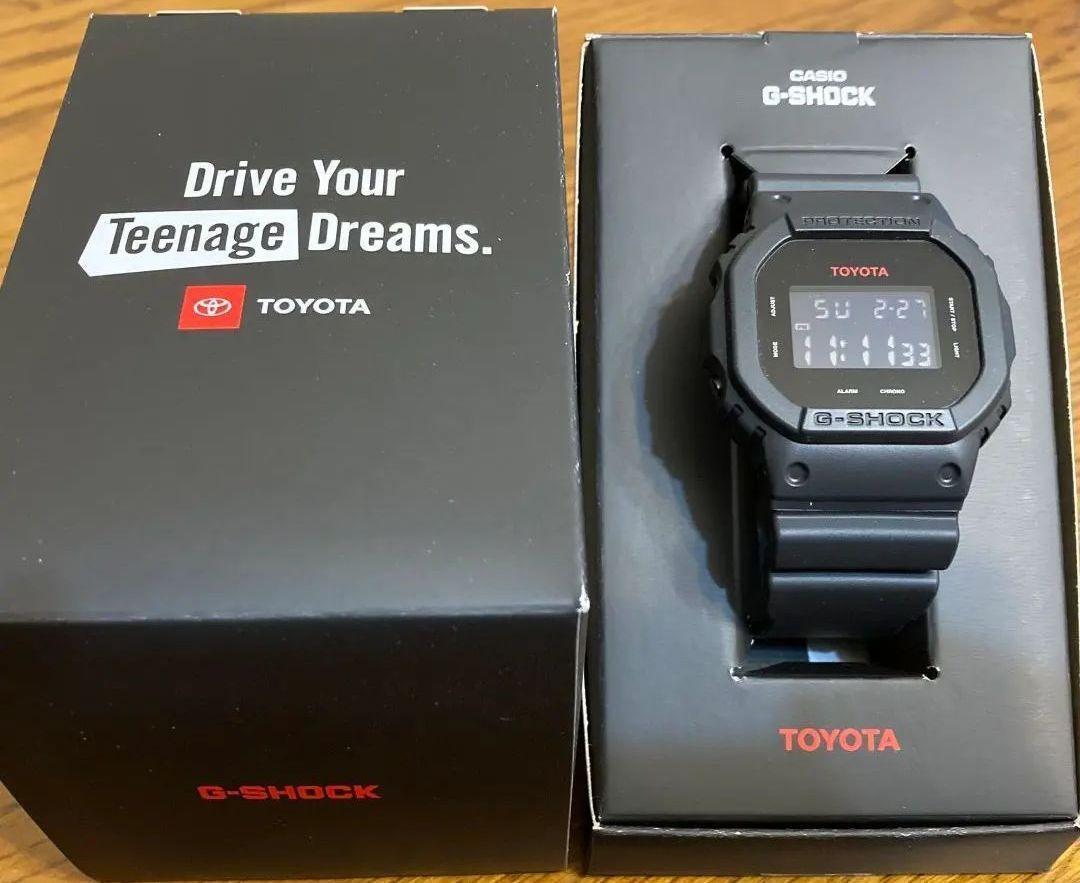 TOYOTA X G-SHOCK CASIO 