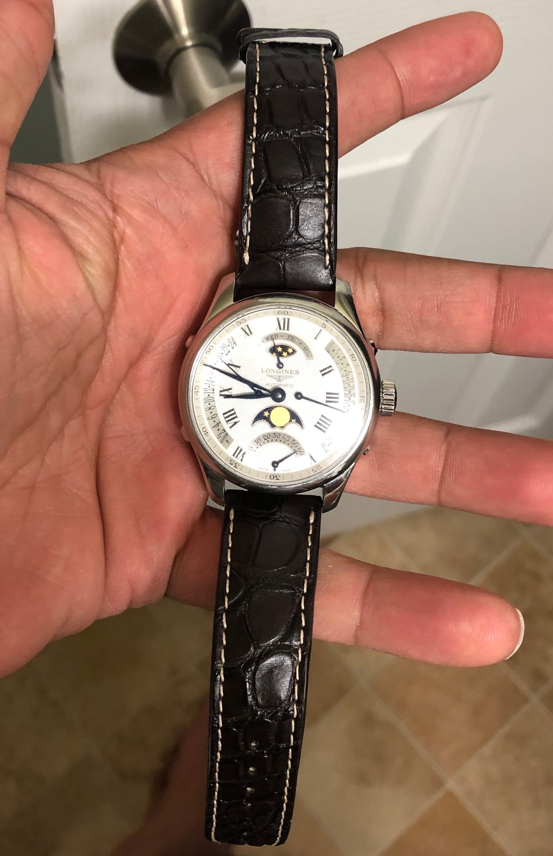 FS Longines Master Collection Retrograde Moonphase 41mm 1625