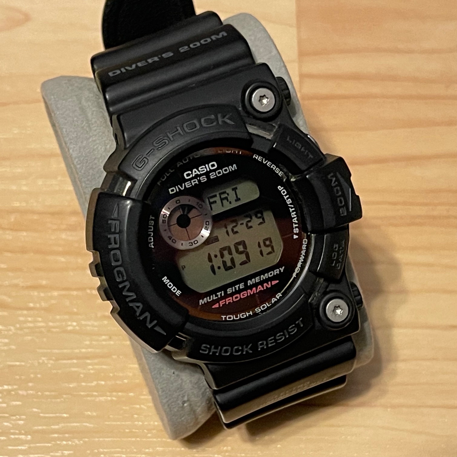 WTS] Casio G-Shock GW-200BC-1 Black Helios Vintage Frogman