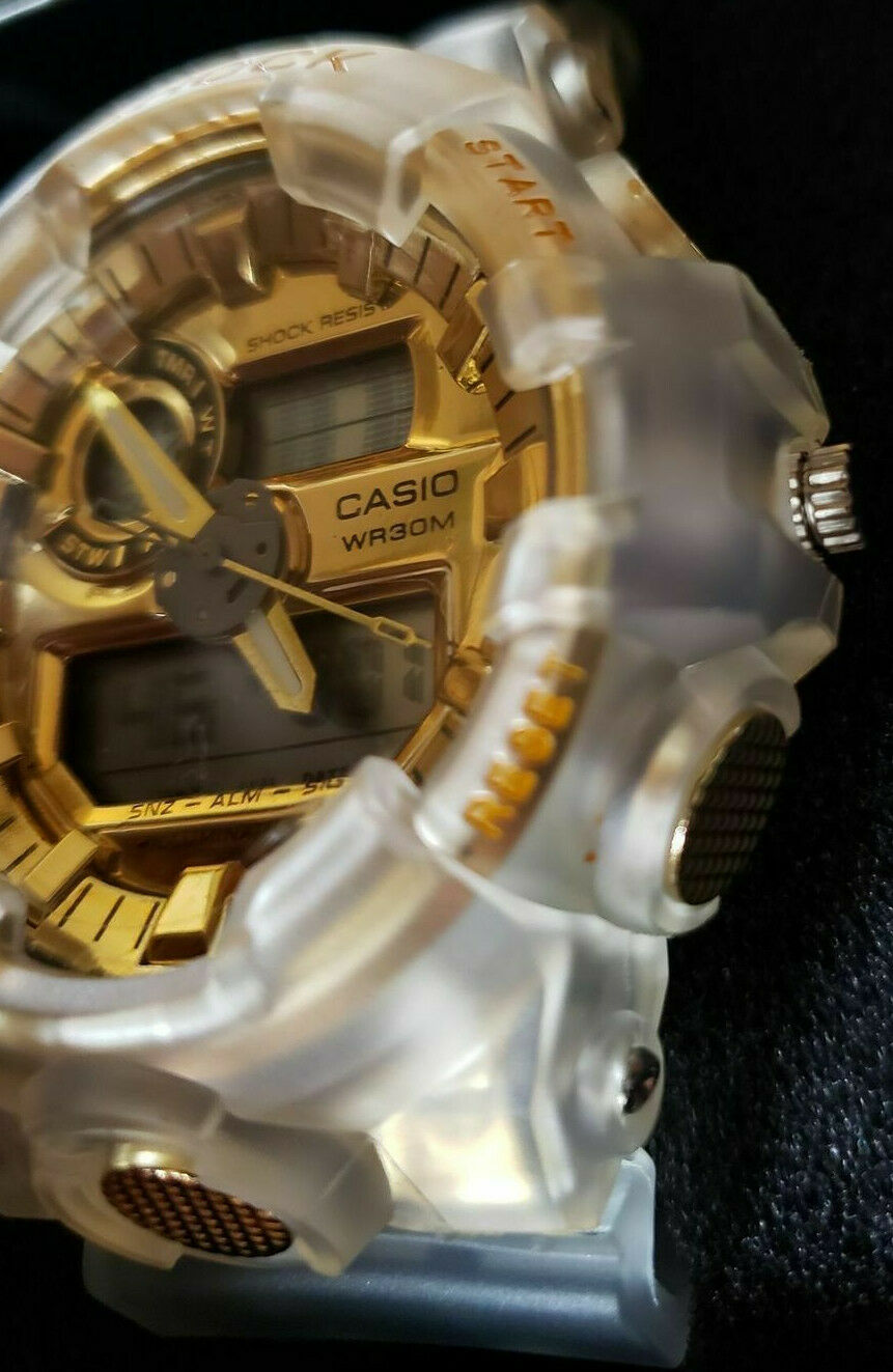 Casio G-Shock Anniversary Glacier Gold Limited Men's Watch GA-735E