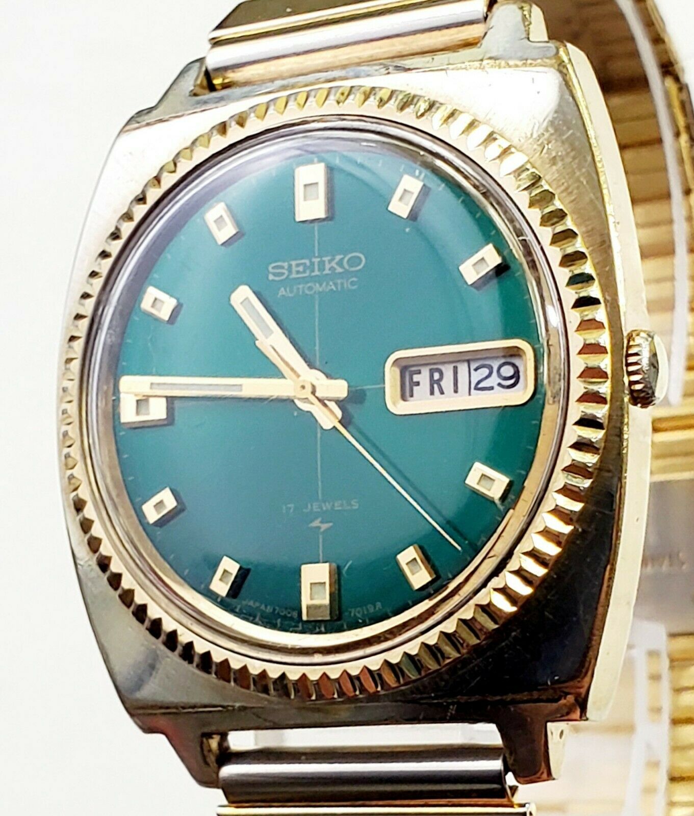 RARE,UNIQUE Men's Vintage 1971's AUTOMATIC Watch SEIKO 7006-7017. 17Jewels  | WatchCharts