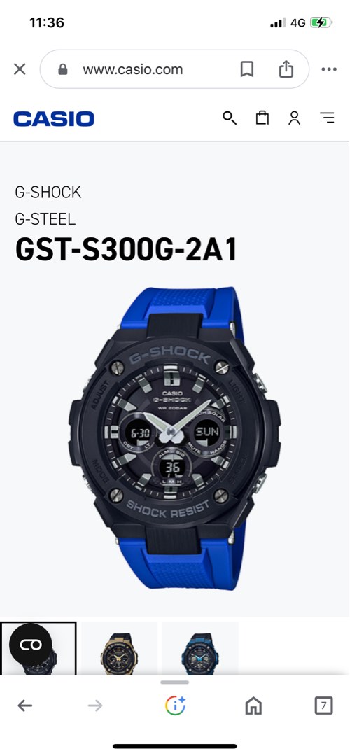 G- Shock GST-S300G-2A1 | WatchCharts Marketplace