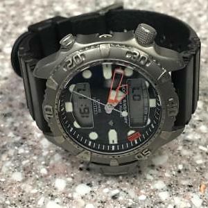 CITIZEN TITANIUM C500-Q00125 TA AIR DIVERS JDM PRO-MASTER WATCH