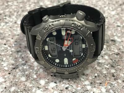 CITIZEN TITANIUM C500-Q00125 TA AIR DIVERS JDM PRO-MASTER WATCH. |  WatchCharts Marketplace