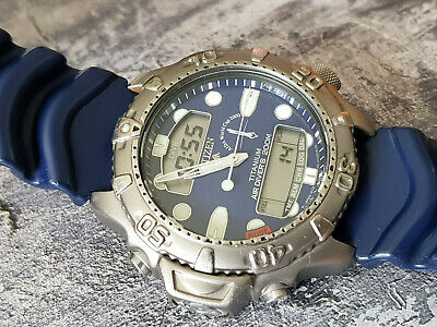 RARE CITIZEN PROMASTER AQUALAND AIR DIVER DEPTH METER C500 AIDA