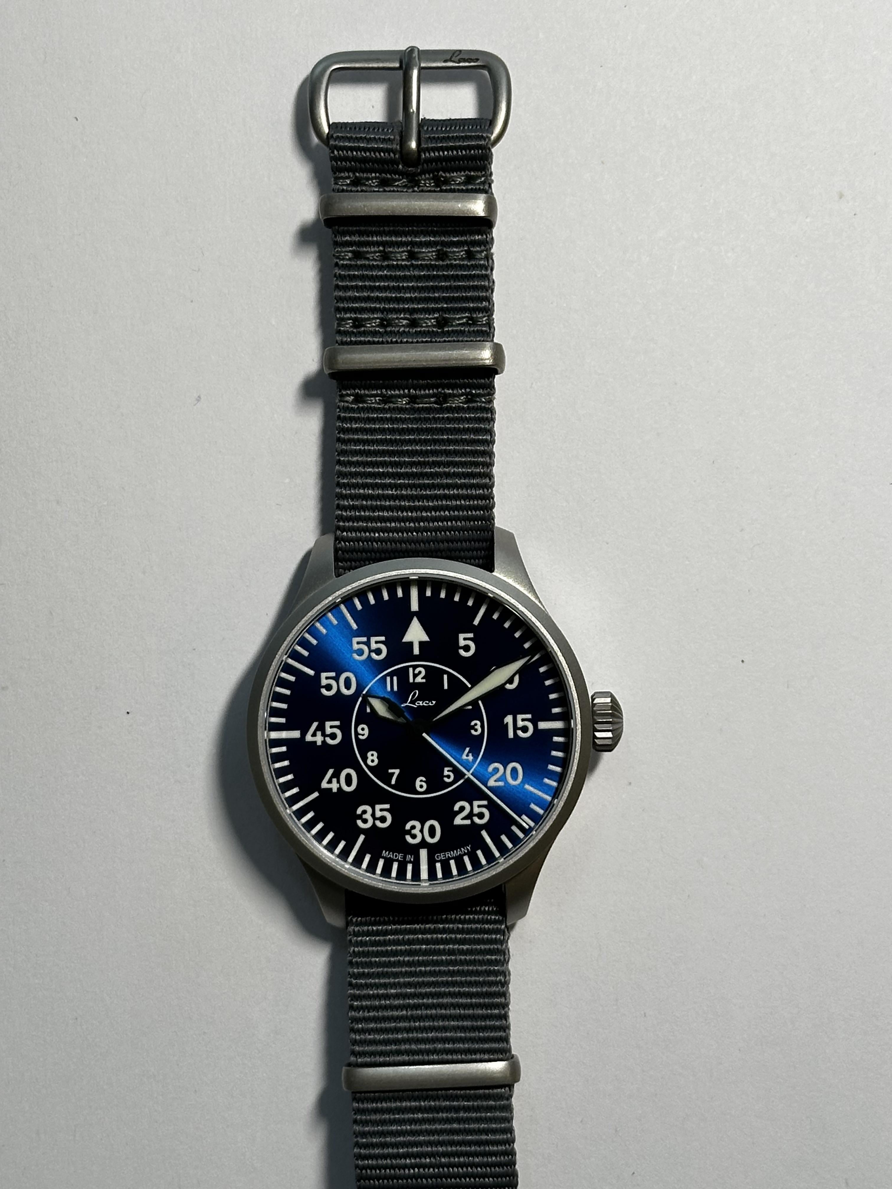 [WTS] Laco Aachen Blaue Stunde Flieger 39mm + Box And Papers - Repost ...