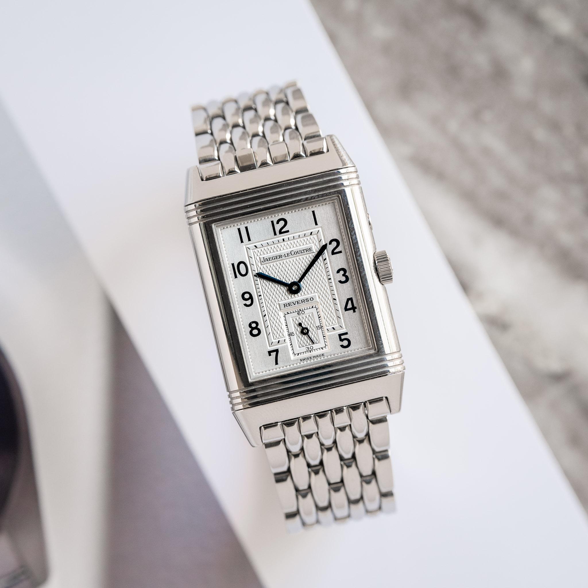 WTS 1990s Jaeger LeCoultre Reverso Duo ref. Q2718170 With Boxes