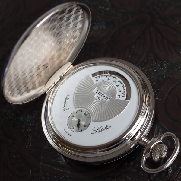 Tissot Pocket Watch Satellite Good Condition Manual winding T851.405.99