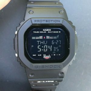 Custom Casio G Shock G Lide Gwx 5700 5600 3215 Tough Solar World Time Tide Watchcharts