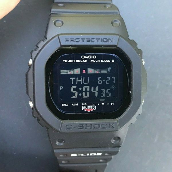 Custom Casio G Shock G Lide Gwx 5700 5600 3215 Tough Solar World Time Tide Watchcharts