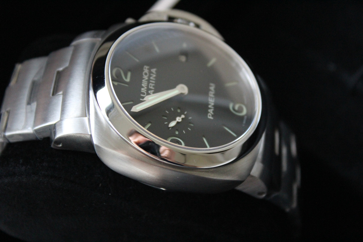 FS Panerai PAM 328 Luminor 1950 3 Days 44mm on Bracelet w Boxes