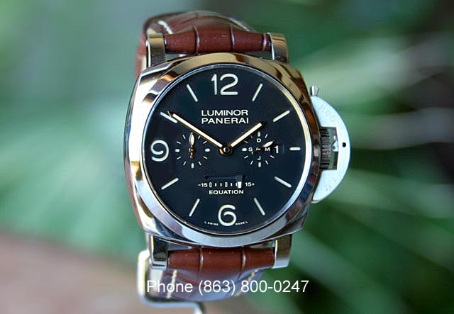 FS Panerai PAM 601 Luminor 1950 Equation of Time 8days Acciaio