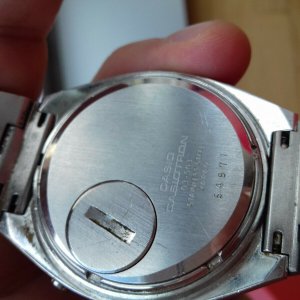 Vintage Casio Casiotron 03-503 oversize watch ultra rare