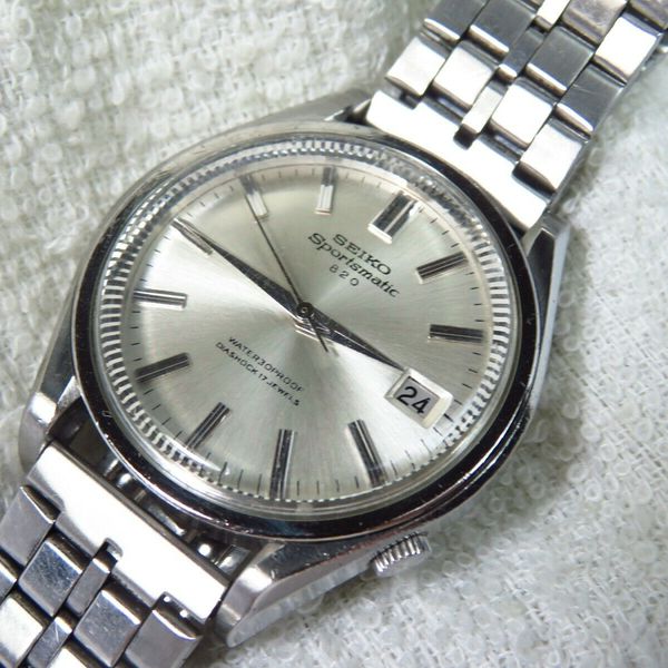 く*ん様 SEIKO Sportsmatic 7625-8140 腕時計 上59 Vintage 1966 SEIKO Sportsmatic 820 watch [ 7625 - 8140