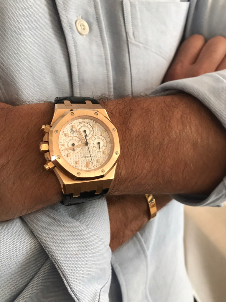 FS Audemars Piguet Royal Oak Chronograph 39mm Rose Gold 26022