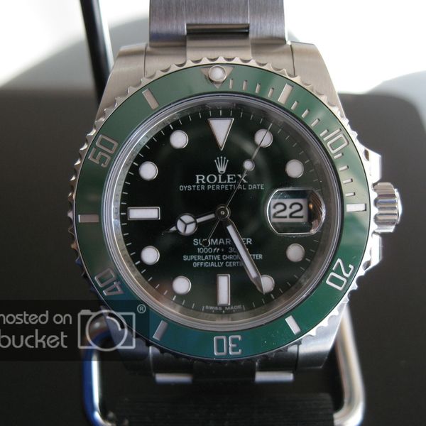 FS Rolex Submariner 116610LV Hulk Ceramic Submariner Great Price