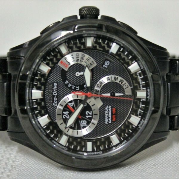 Citizen EcoDrive Calibre 8700 E870S065101 Perpetual Calendar Watch