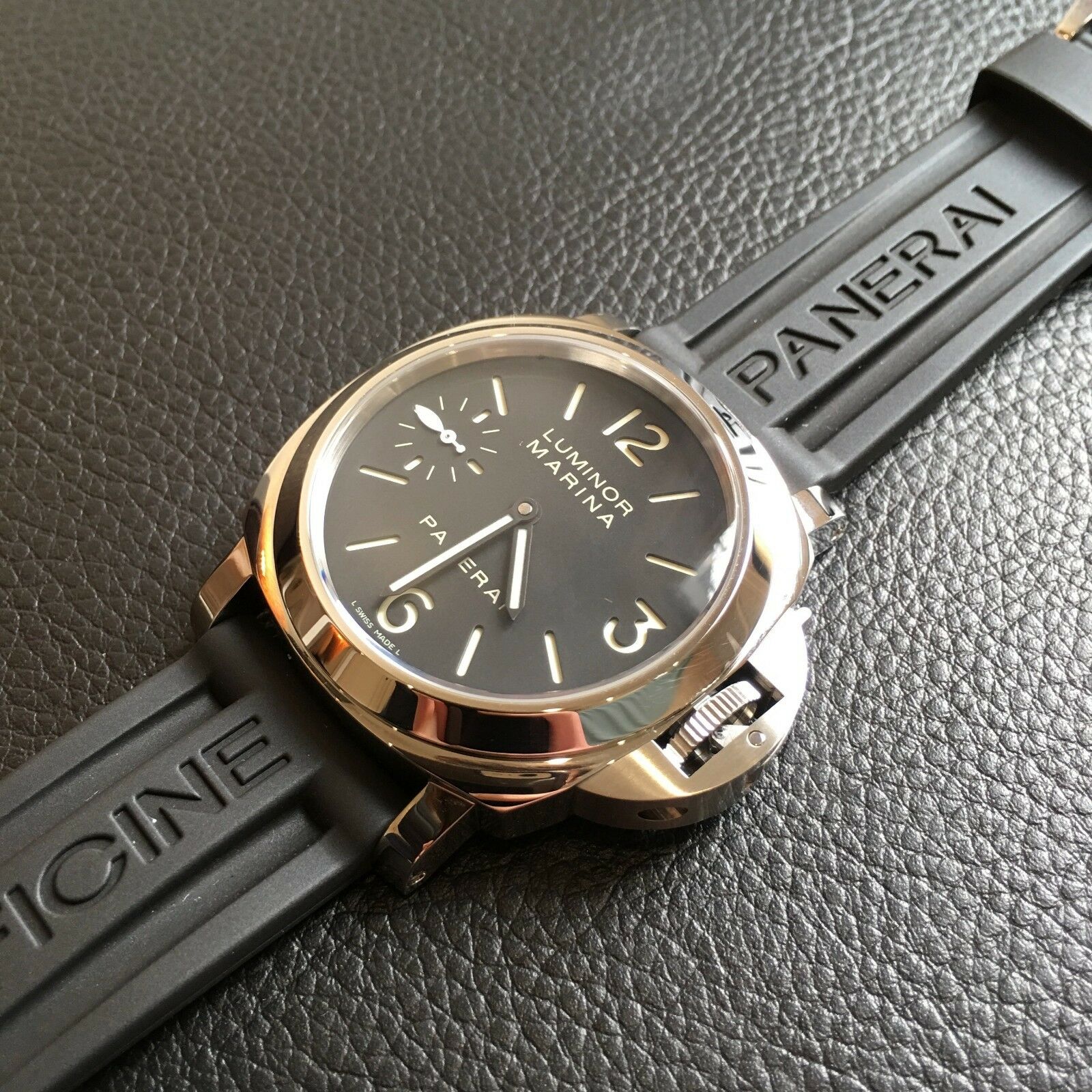 Panerai Luminor Marina 111 PAM00111 PAM111 Rubber Strap