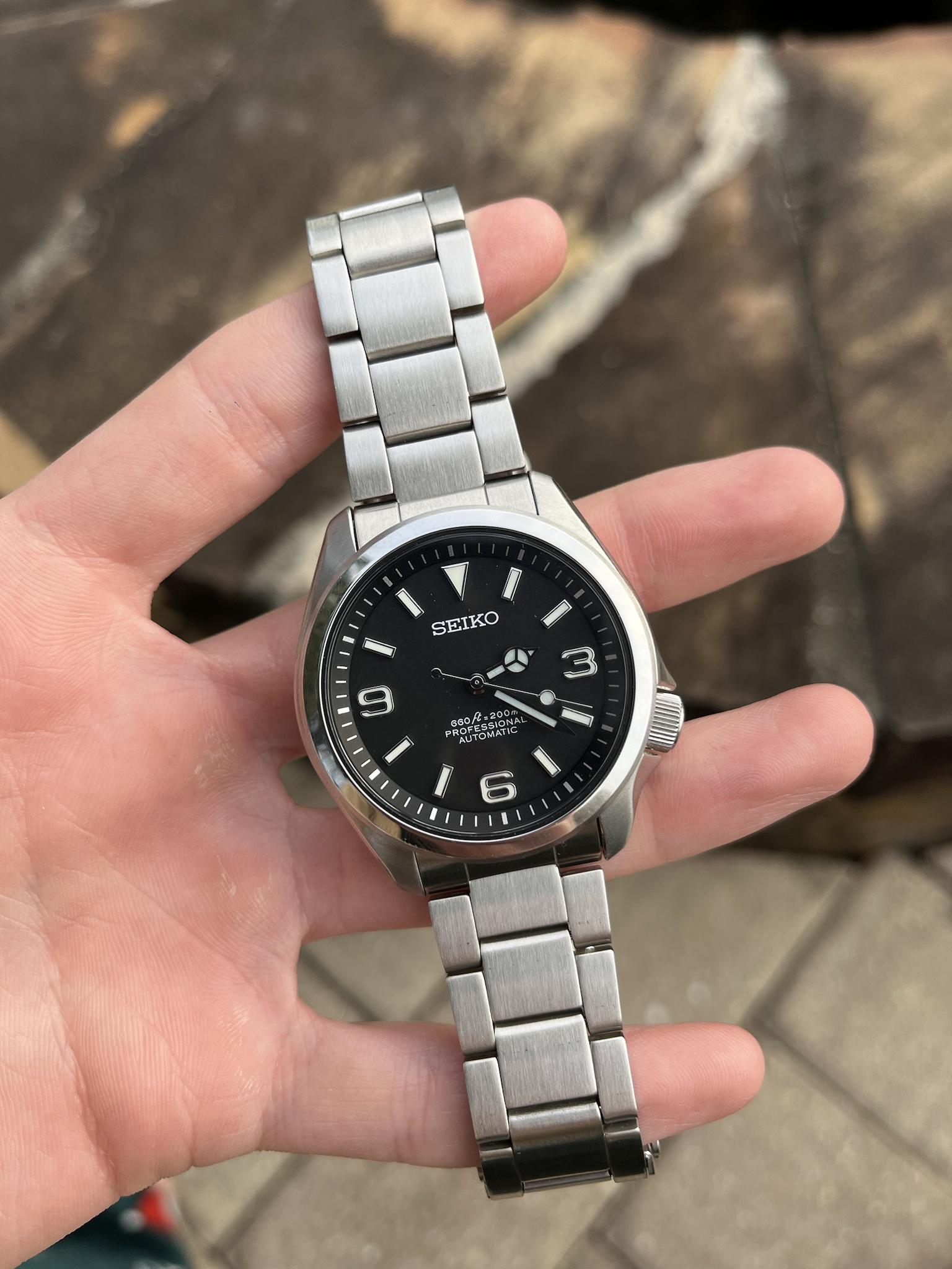 WTS Seiko Dresskx Explorer Mod WatchCharts Marketplace