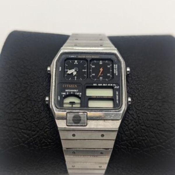 Citizen Ana-Digi Temp 8982-085469 Men's Silver Analog