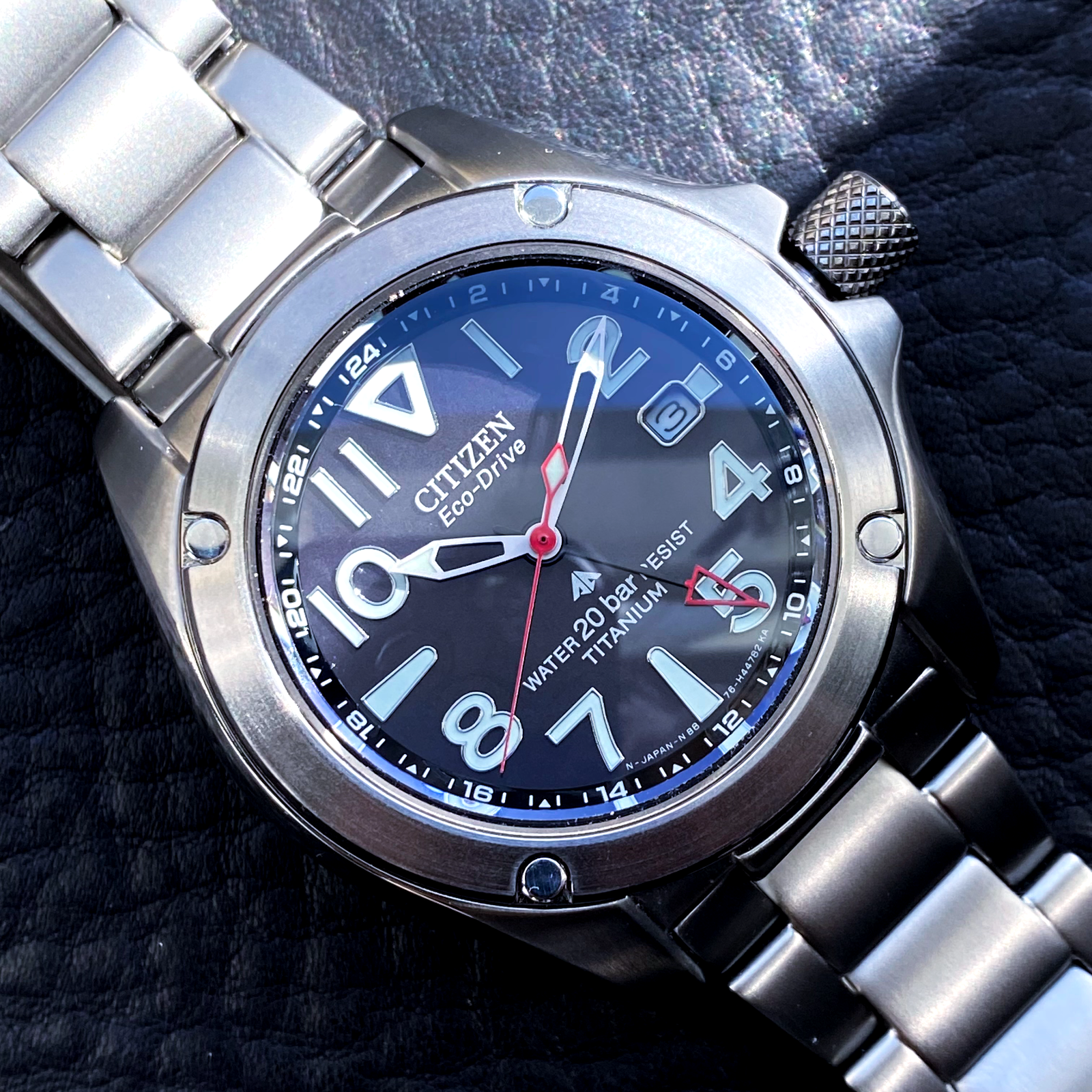 総合通販 CITIZEN Eco-Drive チタン製 時計 B876-H25543 【公式通販】