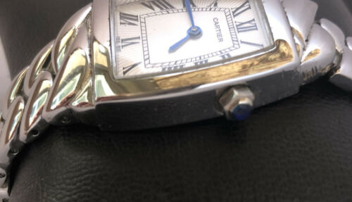 Unique De Cartier Ladies La Dona Wrist Watch WE6003 New Battery WatchCharts Marketplace