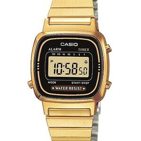 Casio la 670 wega - 1ef gold lady. 