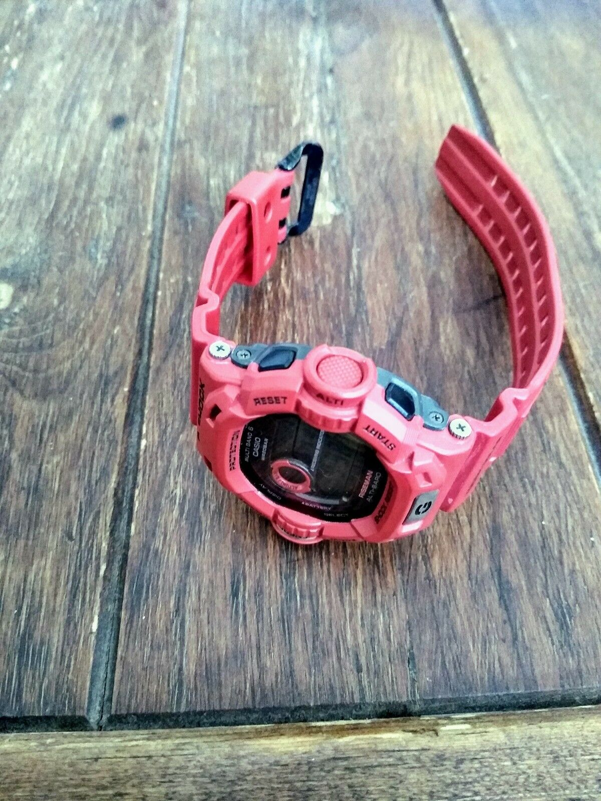 CASIO G-SHOCK RISEMAN レッド 本体のみ 【公式通販】