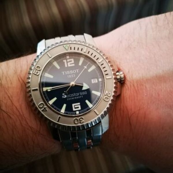 TISSOT SEASTAR 660 quartz A460560 Men's watch 20002010 swiss