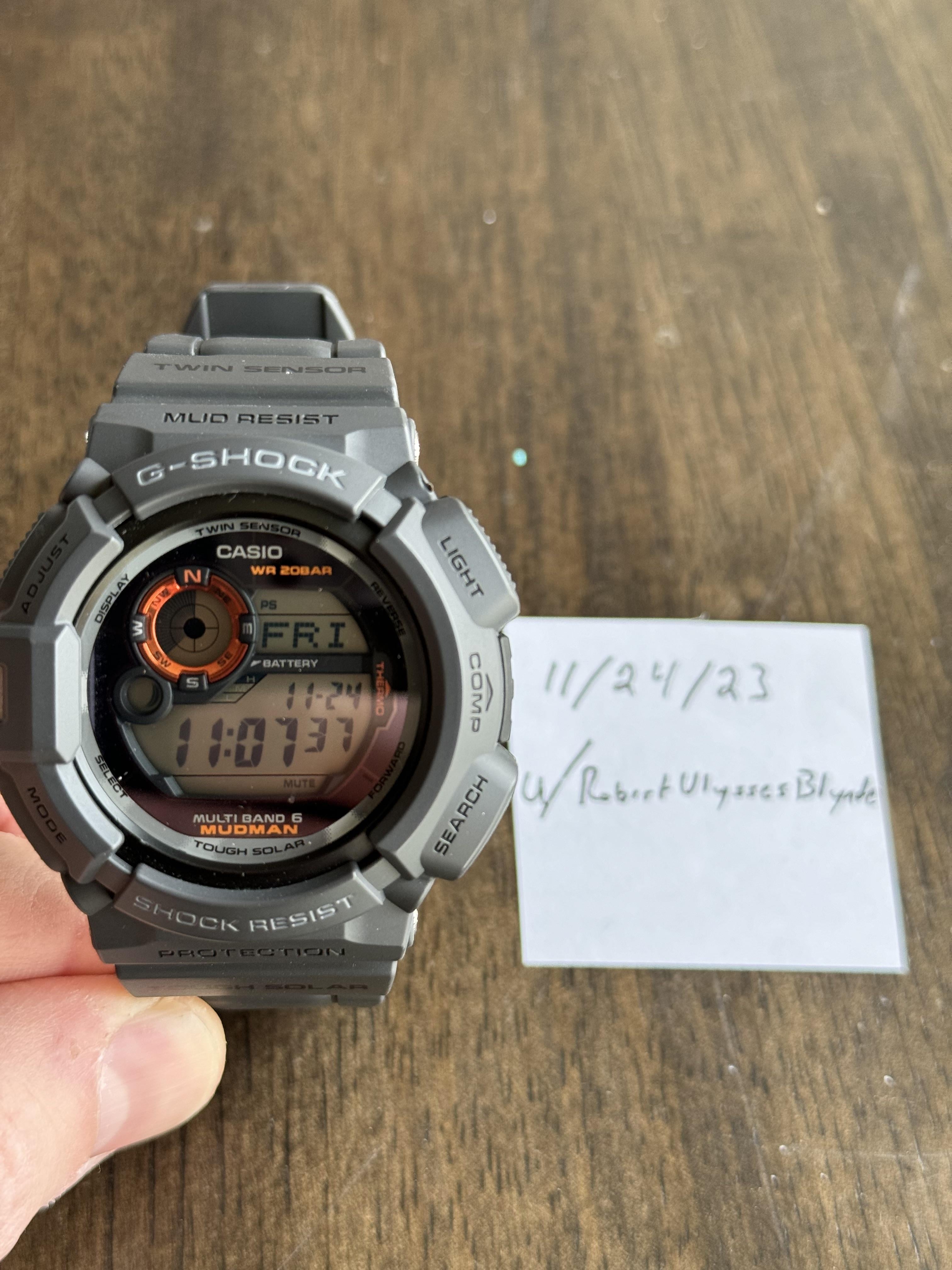 G shock mudman price sale