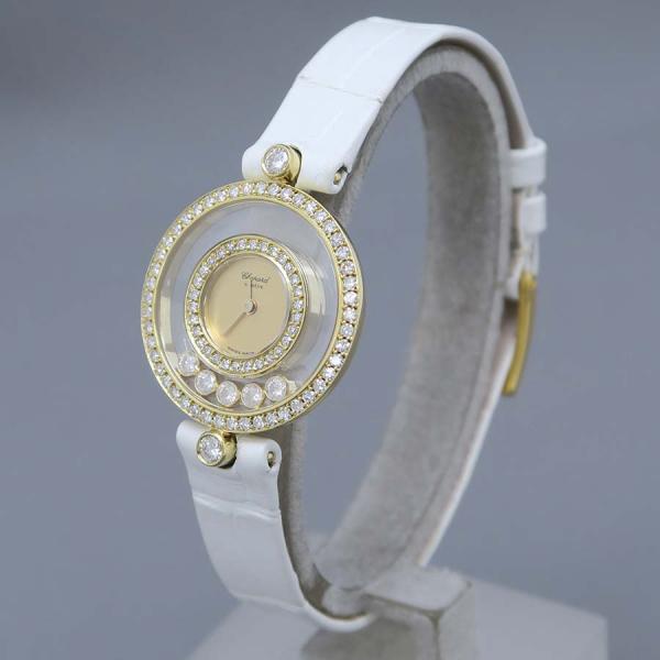 Chopard Happy Diamonds 24mm 20 3957 Ladies Watch A Rank Used