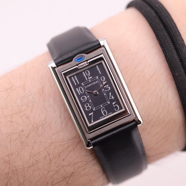 [WTS] Cartier Basculante 2405 Grey Dial | WatchCharts Marketplace