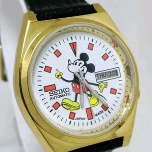 Vintage Seiko Mickey Mouse Automatic Movement  Japan Made Men's Watch  | WatchCharts