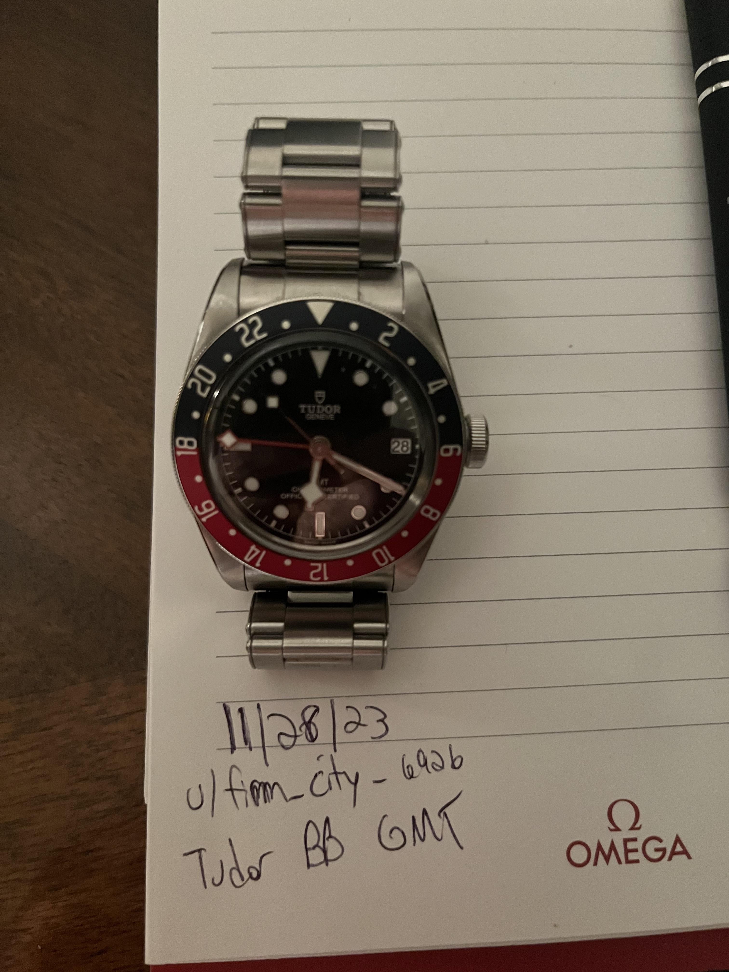 WTS WTT Tudor BB GMT Pepsi 2750 WatchCharts Marketplace