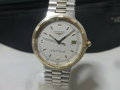 Vintage 1980 90 s LONGINES Quartz watch Conquest V.H.P. 174.4976