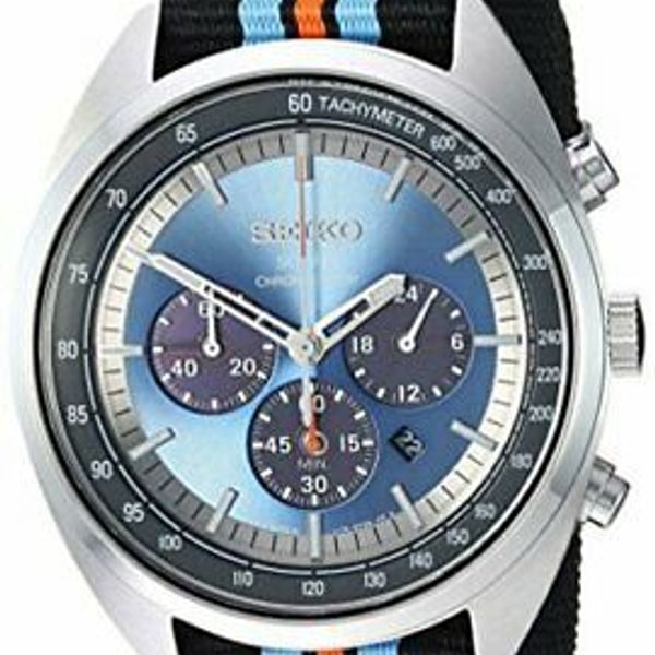Seiko Men's RECRAFT Series Stainless Steel JapaneseQuartz, Silvertone