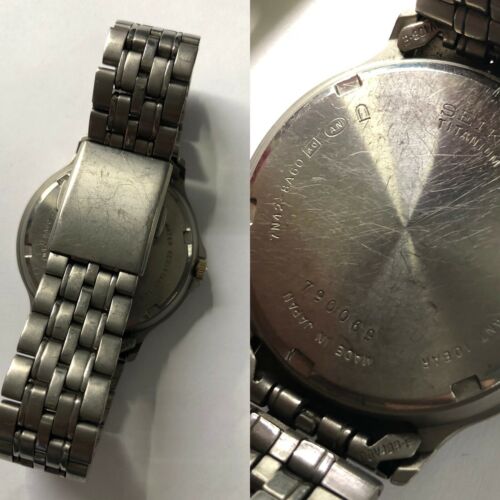 SEIKO TITANIUM 7N42-8A60 MENS WATCH JAPAN | WatchCharts