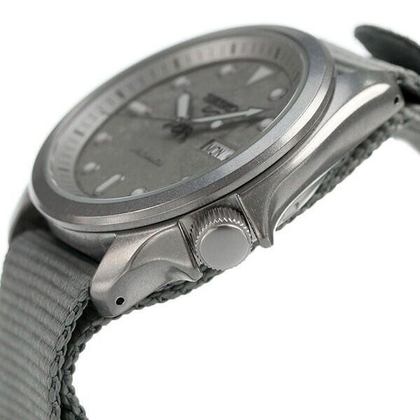 SEIKO 5 SPORTS Street CEMENT BOY SBSA129 Gray Men's Watch