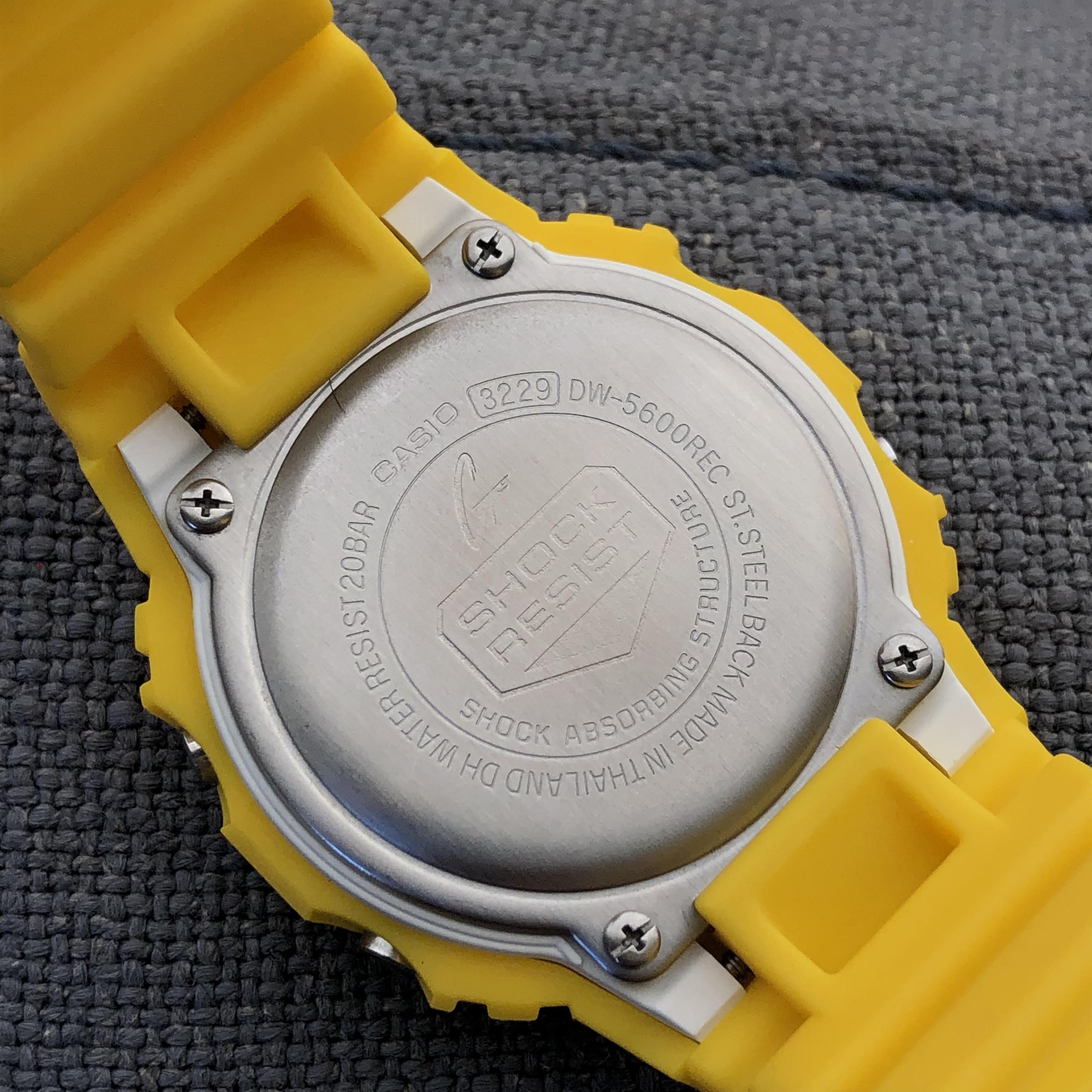WTS] Casio G-Shock Yellow DW-5600REC-9 Ltd Edition -- (5600 series
